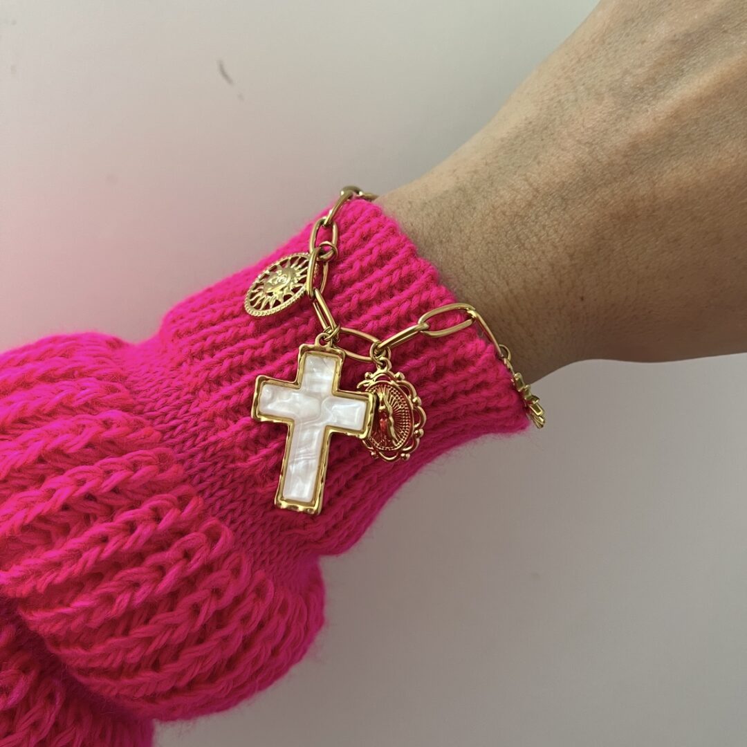 Pulsera cruz