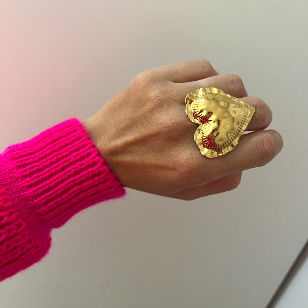 Anillo corazón