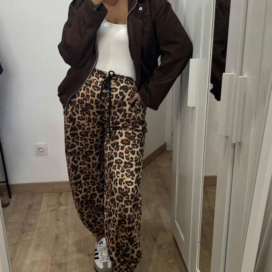 Pantalón animal print