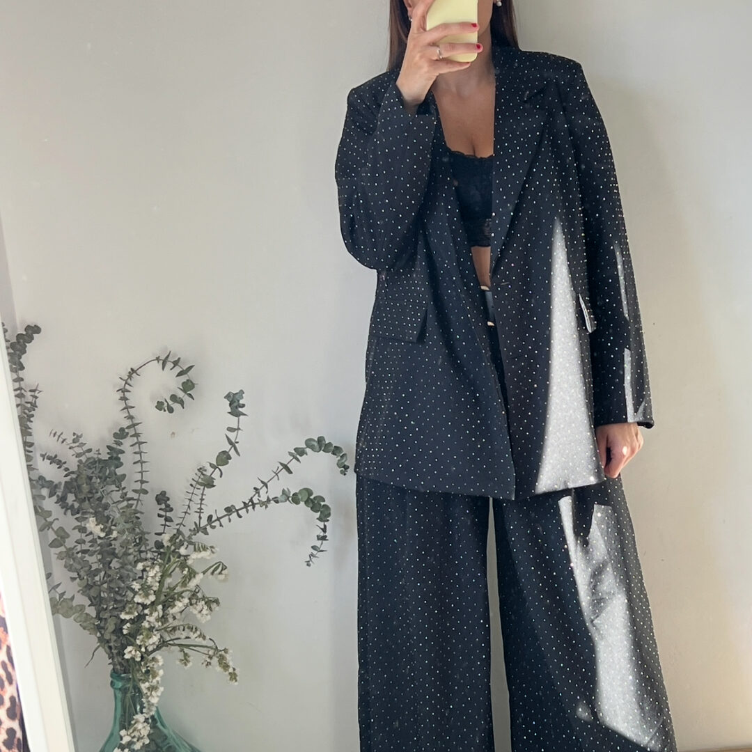 Americana brillos Oscura