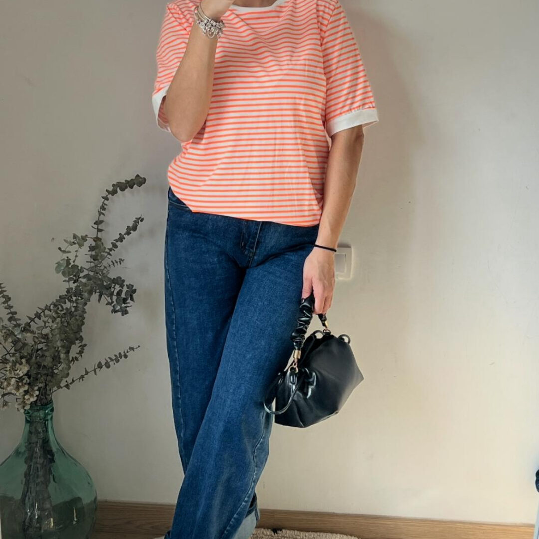 Camiseta Isabelita (Naranja Flúor)