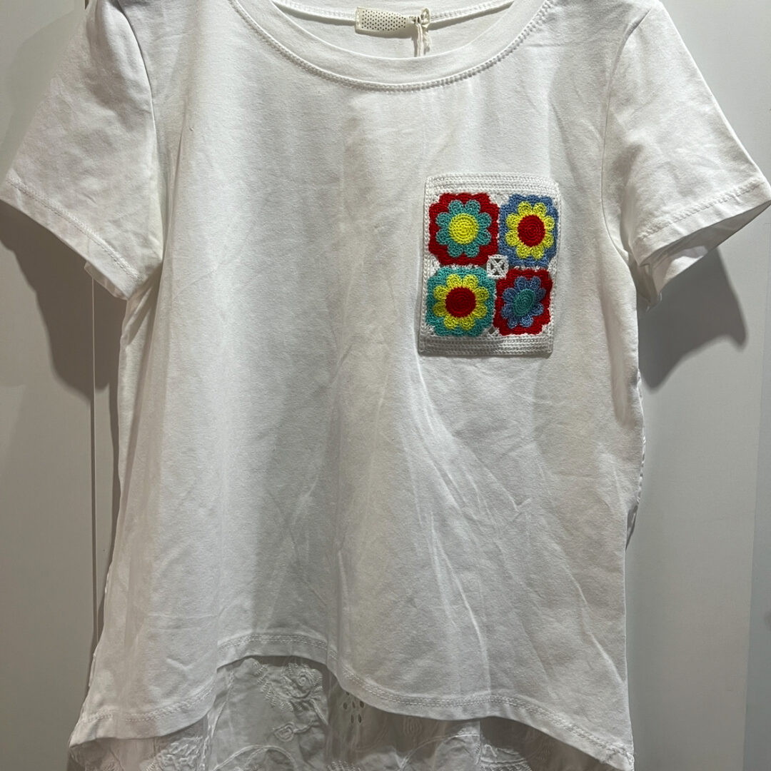 Camiseta Crochet