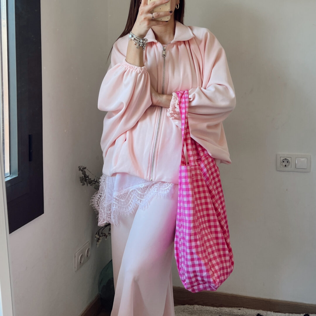 Bolso Vichy Rosa/Fucsia