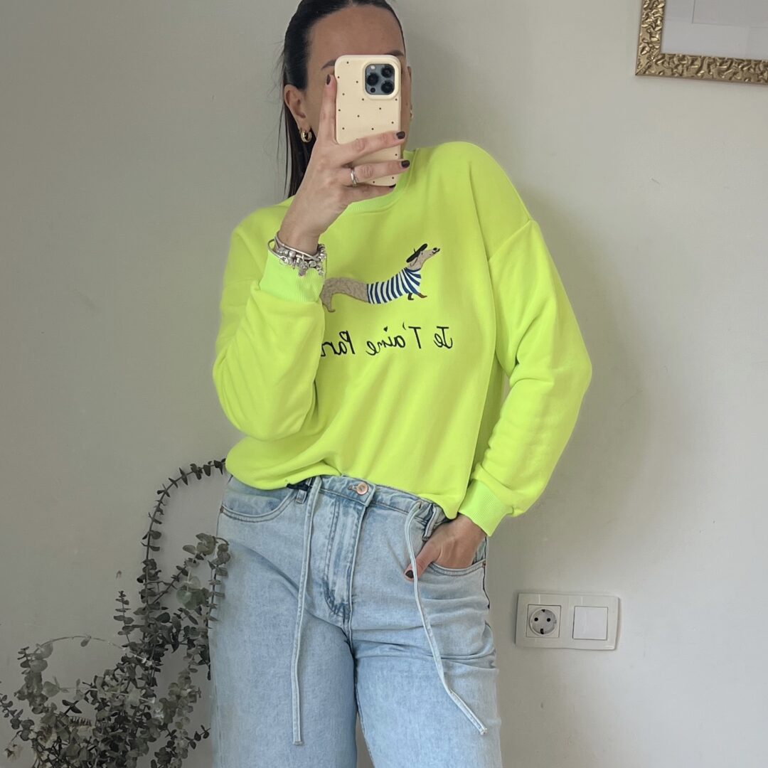 Sudadera Flúor Angela