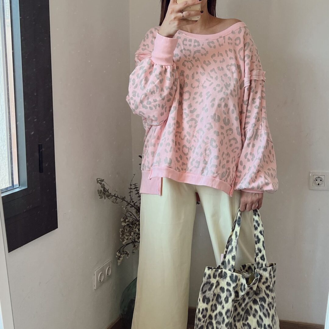 Sudadera Leopardo